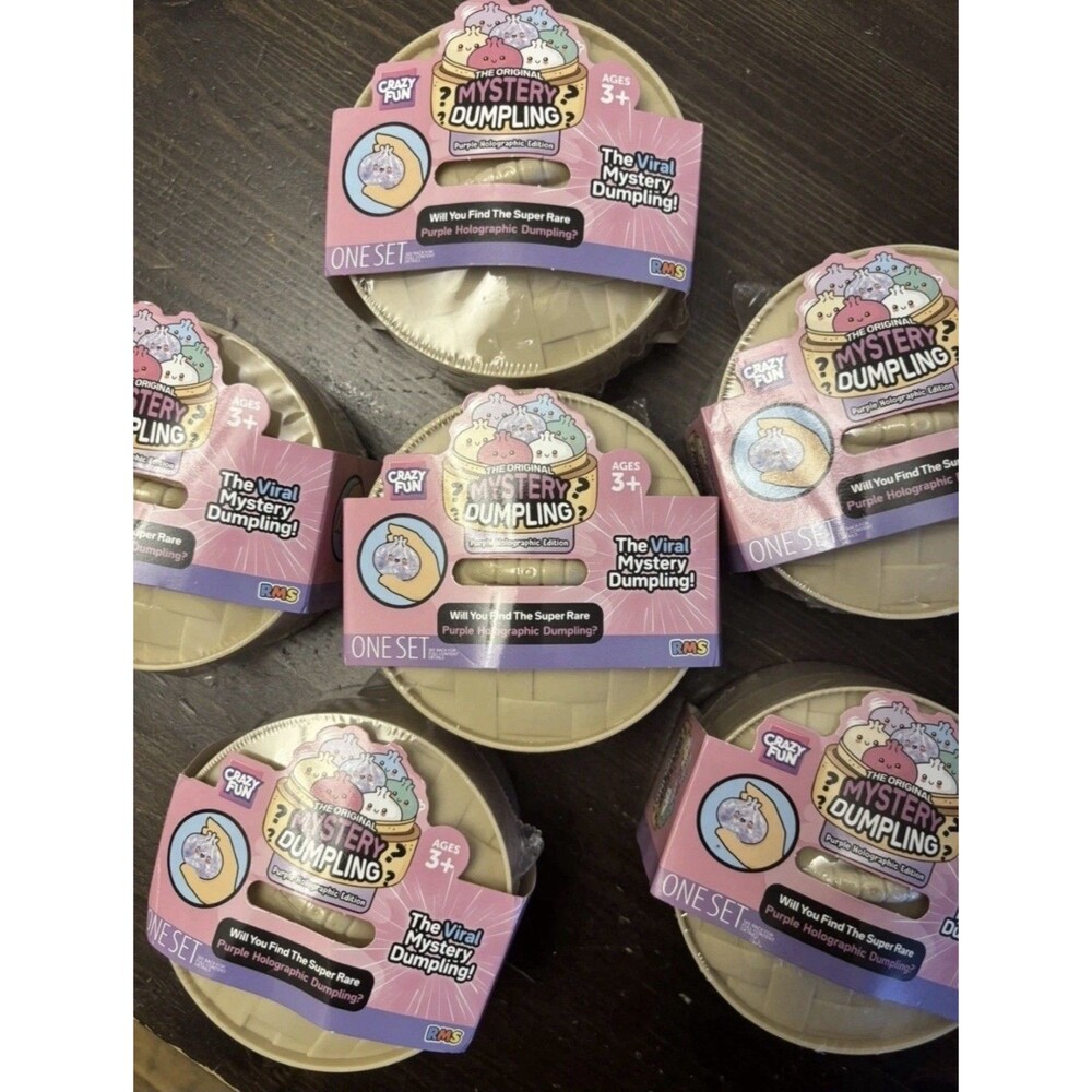 Rms Purple Holographic Dumplings Lot Of 6 Sealed In Hand